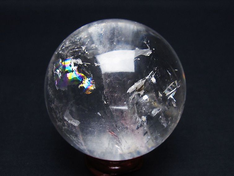 ヒマラヤ水晶 丸玉 52mm [t62-16579] 3枚目