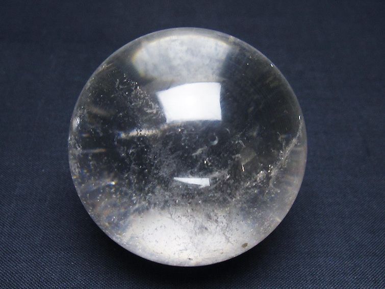 ヒマラヤ水晶 丸玉 53mm [t62-16581] 1枚目