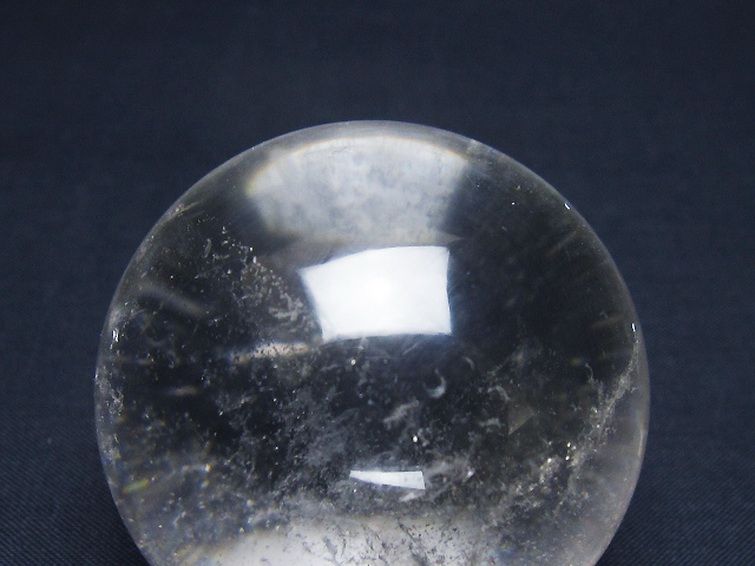 ヒマラヤ水晶 丸玉 53mm [t62-16581] 2枚目