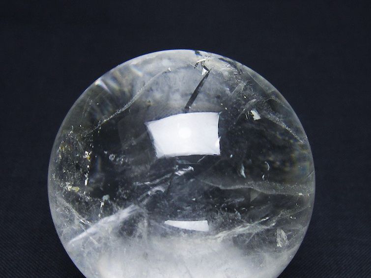 ヒマラヤ水晶 丸玉 48mm [t62-16595] 2枚目