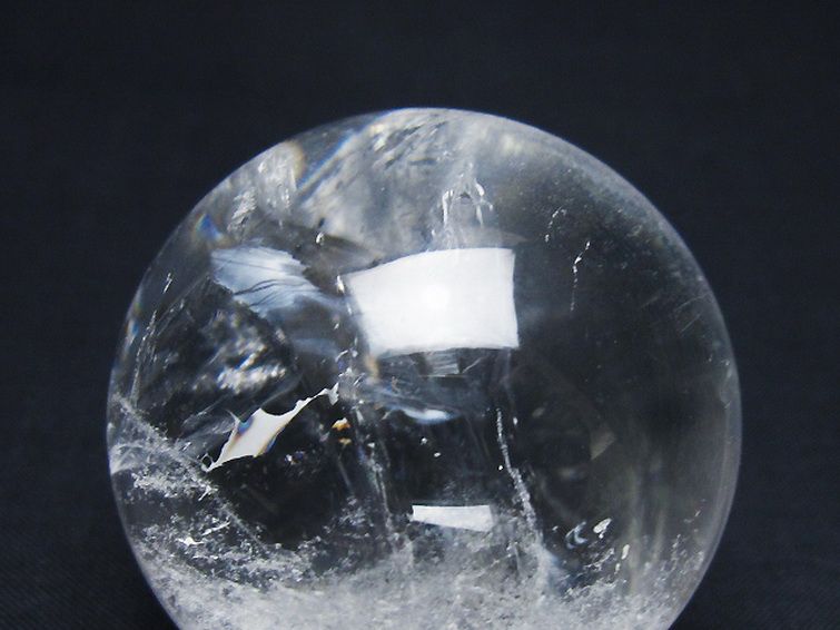 ヒマラヤ水晶 丸玉 48mm [t62-16598] 2枚目