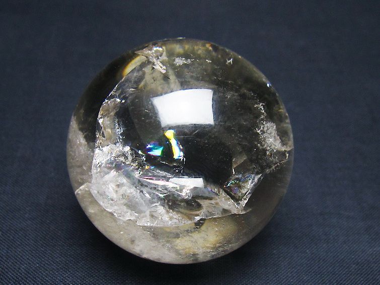 ヒマラヤ水晶 丸玉 45mm [t62-16599] 1枚目