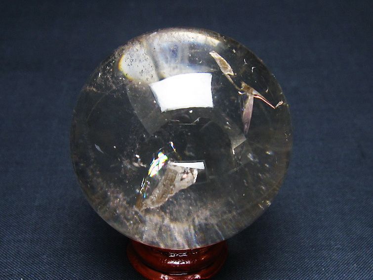 ヒマラヤ水晶 丸玉 49mm [t62-16612] 3枚目