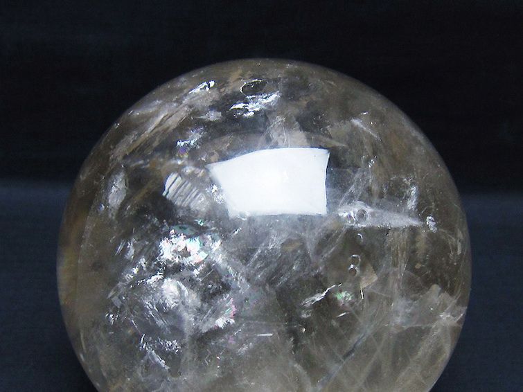 2Kg ヒマラヤ水晶 丸玉 115mm [t62-16628] 2枚目