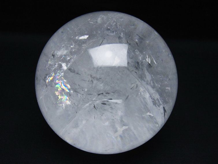 1Kg ヒマラヤ水晶 丸玉 90mm [t62-16635] 2枚目