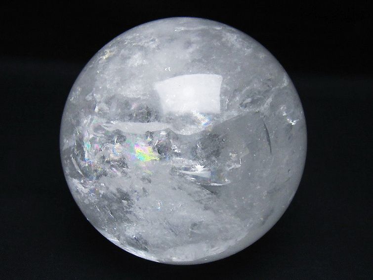 1.1Kg ヒマラヤ水晶 丸玉 91mm [t62-16644] 2枚目