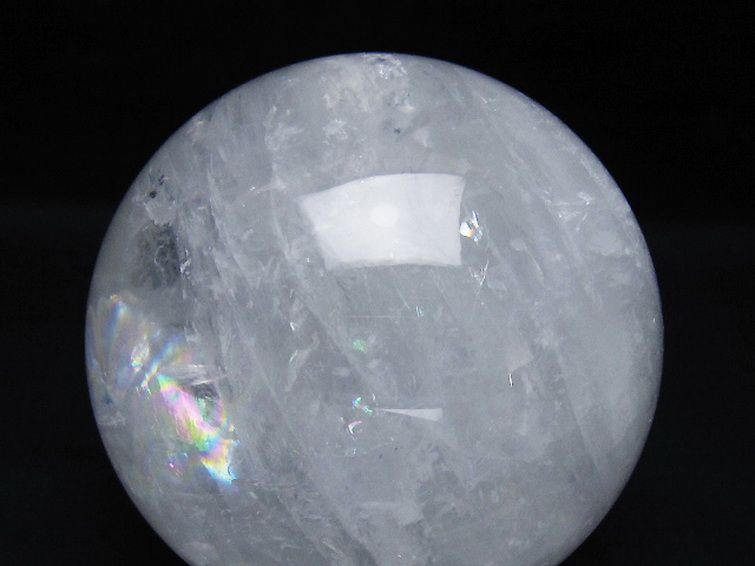 1.4Kg ヒマラヤ水晶 丸玉 102mm [t62-16646] 1枚目