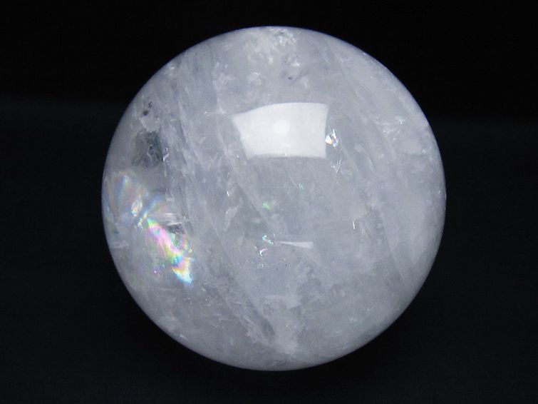 1.4Kg ヒマラヤ水晶 丸玉 102mm [t62-16646] 2枚目