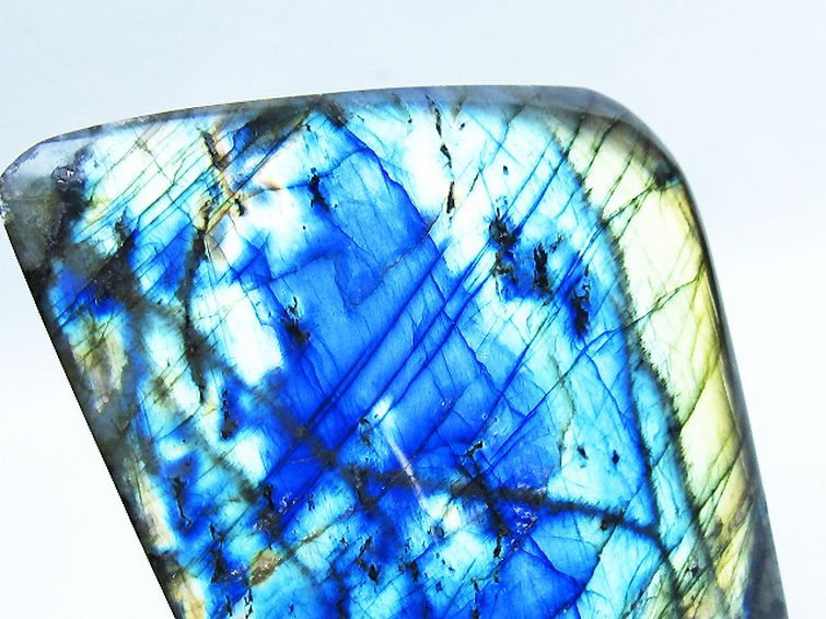 1Kg ラブラドライト 原石 [t623-10092]