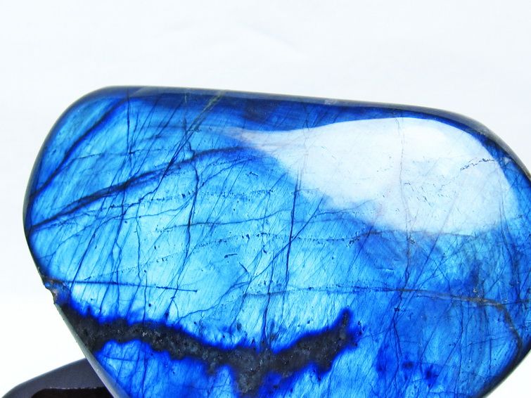1.3Kg ラブラドライト 原石 [t623-10167] 2枚目