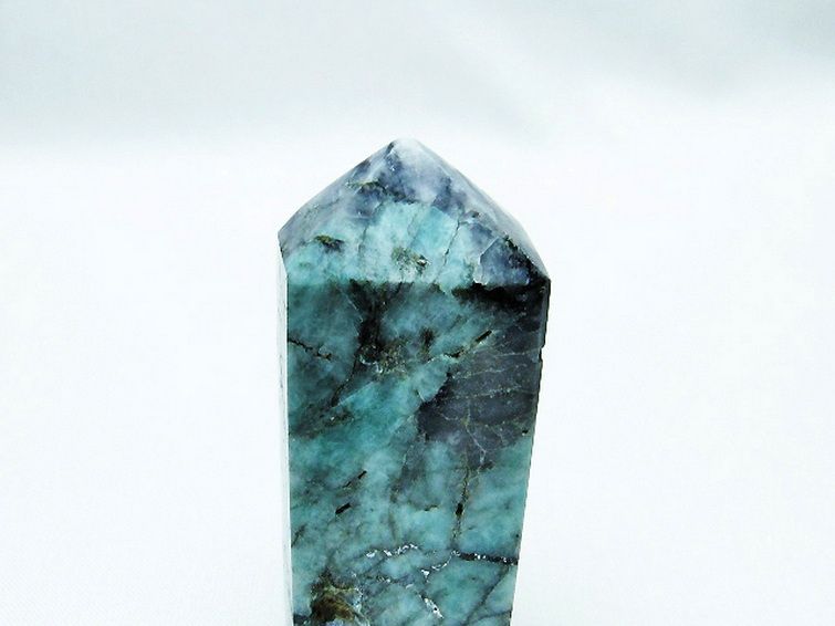 エメラルド 四角柱 ポリッシュポイント[T624-2476] 2枚目