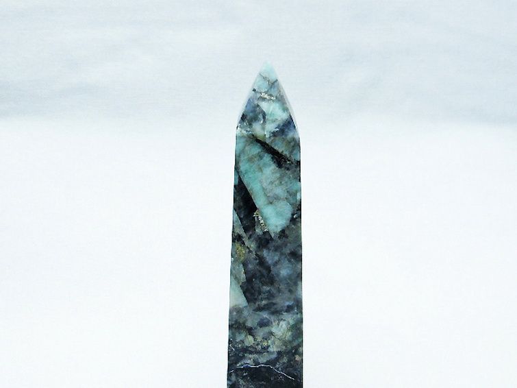 エメラルド 四角柱 ポリッシュポイント[T624-2506] 3枚目