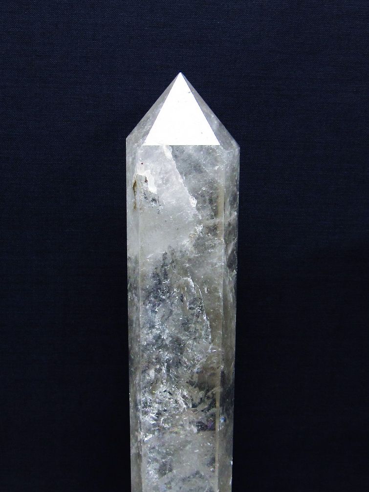 虹入り ヒマラヤ水晶 六角柱[T627-6372] 2枚目