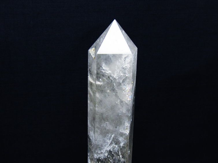 虹入り ヒマラヤ水晶 六角柱[T627-6372] 3枚目