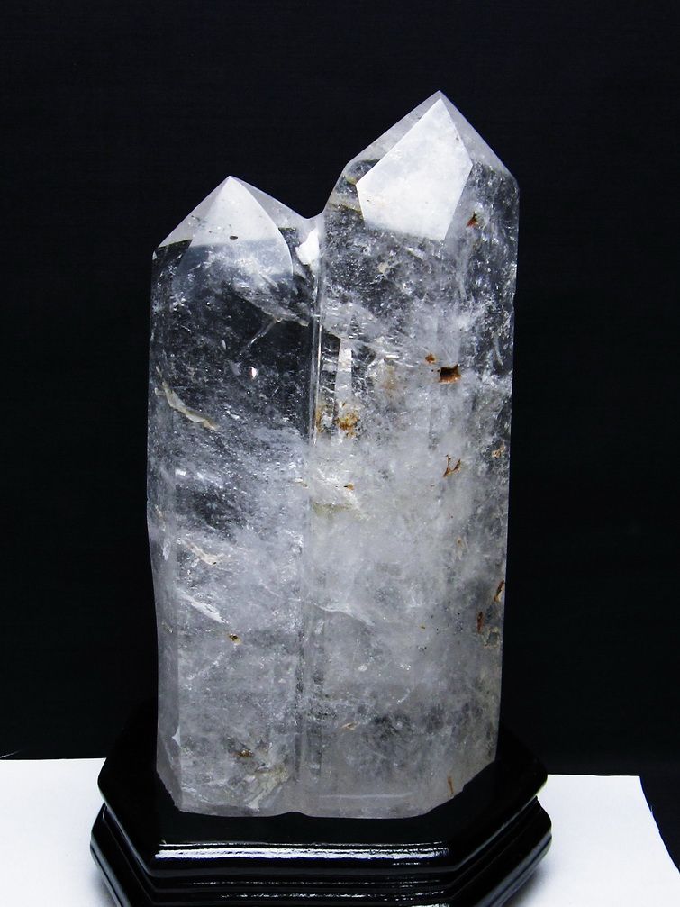 3Kg ヒマラヤ水晶 ダブルポイント[T627-6696] 1枚目