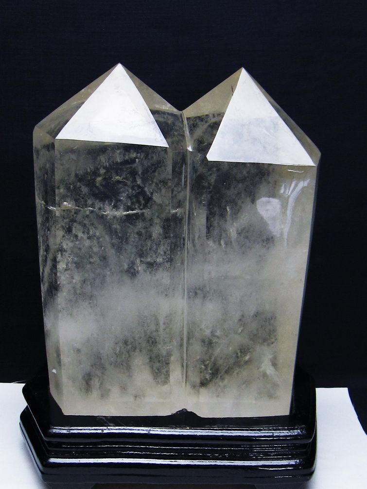 5.9Kg ヒマラヤ水晶 ダブルポイント[T627-6709] 1枚目