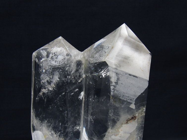 ガーデン水晶 ダブルポイント[T627-6717] 2枚目