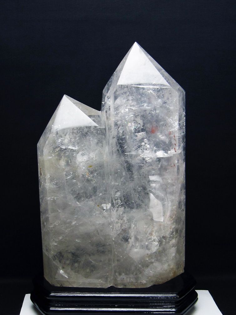 10.5Kg ヒマラヤ水晶 ダブルポイント[T627-6723] 1枚目