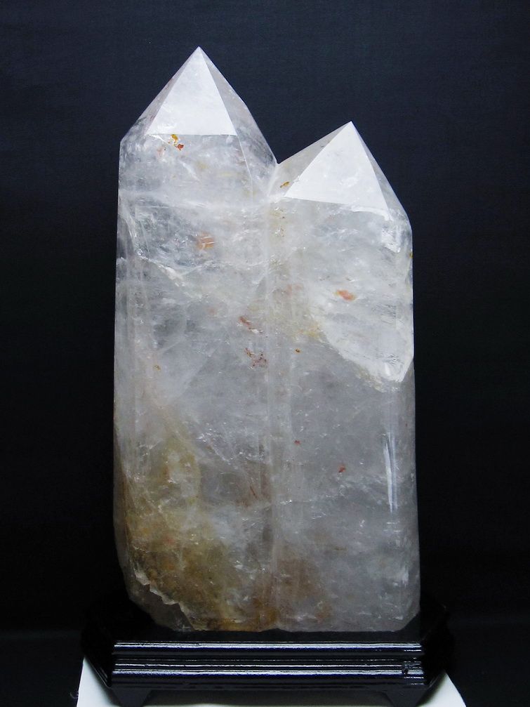 17.5Kg ヒマラヤ水晶 ダブルポイント 同梱不可[T627-6731] 1枚目