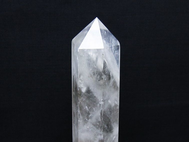 虹入り ヒマラヤ水晶 六角柱[T627-6838] 3枚目