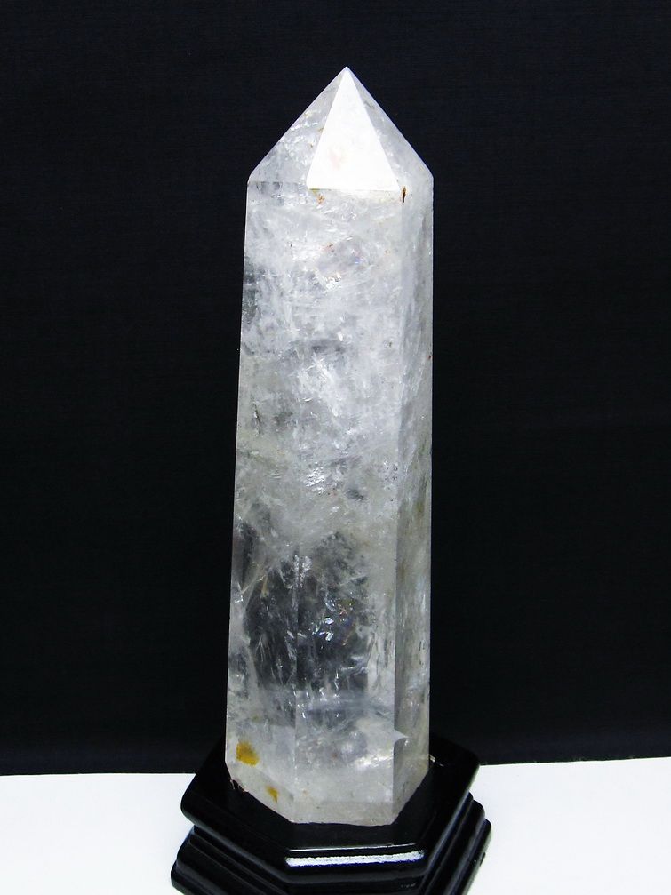 1.2Kg 虹入り ヒマラヤ水晶 六角柱[T627-6845] 1枚目