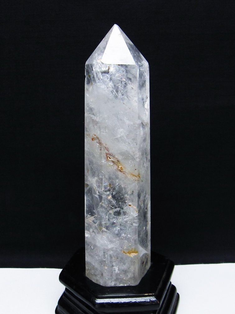 虹入り ヒマラヤ水晶 六角柱 [t627-6847] 1枚目