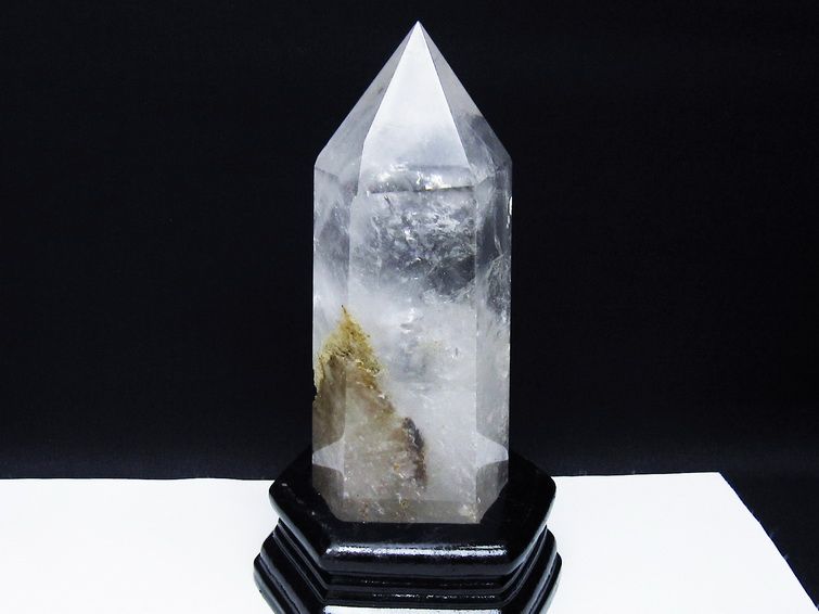 虹入り ヒマラヤ水晶 六角柱 [t627-6891] 1枚目