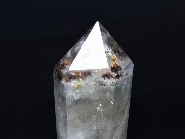 1.7Kg 虹入り ガーデン水晶ヒマラヤ水晶 六角柱 [t627-7159] 3枚目