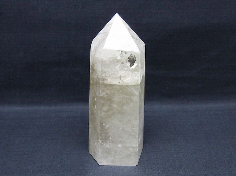 虹入り ヒマラヤ水晶 六角柱 [t627-7224]