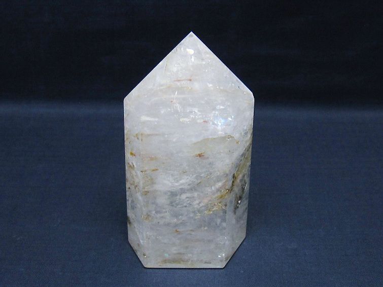 虹入り ガーデン水晶 六角柱 [t627-7372] 1枚目