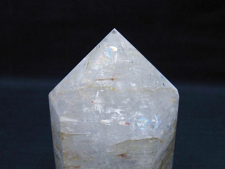 虹入り ガーデン水晶 六角柱 [t627-7372] 2枚目