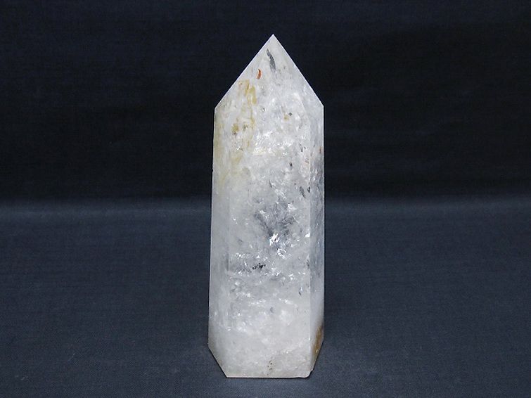 虹入り ヒマラヤ水晶 六角柱 [t627-7374] 1枚目