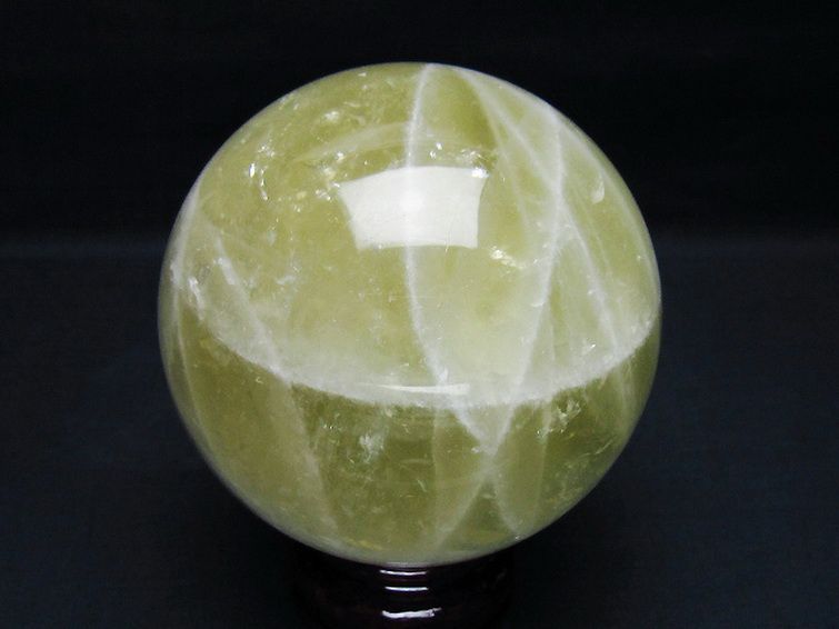 シトリン水晶 丸玉 88mm [t63-7703] 3枚目