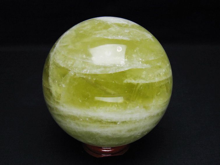 シトリン水晶 丸玉 83mm [T63-7704] 3枚目