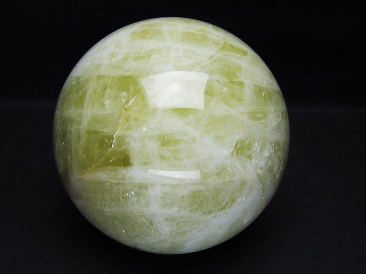 1.8Kg シトリン水晶 丸玉 113mm [T63-7771] 1枚目