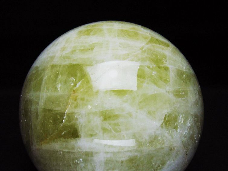 1.8Kg シトリン水晶 丸玉 113mm [T63-7771] 2枚目