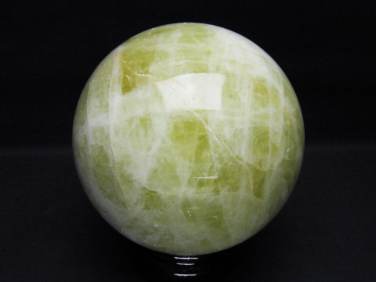 1.8Kg シトリン水晶 丸玉 113mm [T63-7771] 3枚目