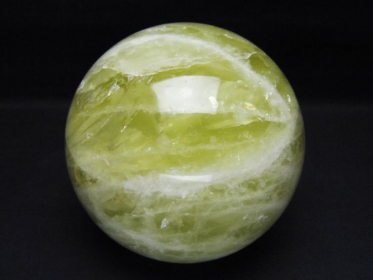 1.7Kg シトリン水晶 丸玉 110mm [T63-7786] 1枚目