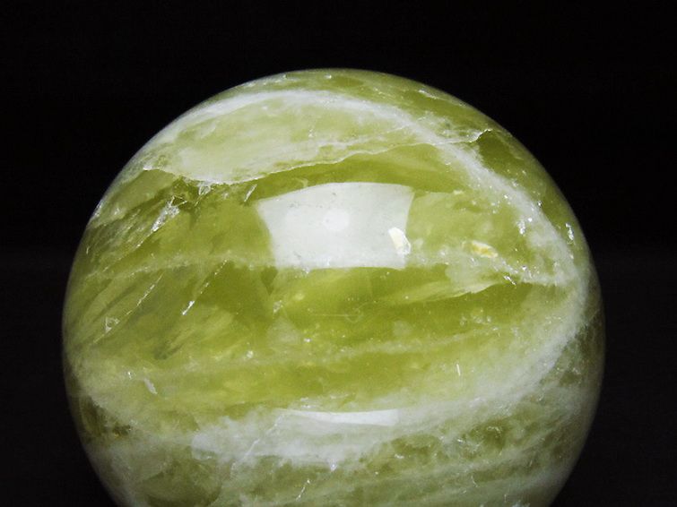 1.7Kg シトリン水晶 丸玉 110mm [T63-7786] 2枚目