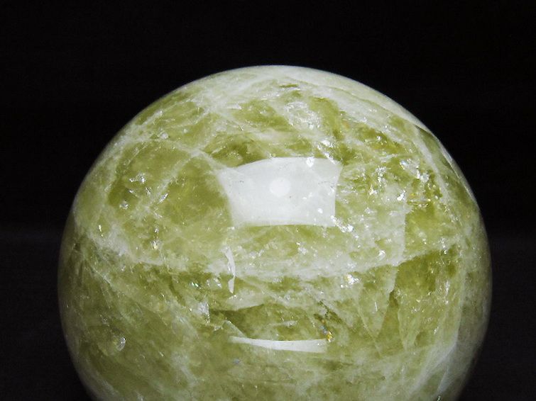 1.8Kg シトリン水晶 丸玉 113mm [T63-7790] 2枚目