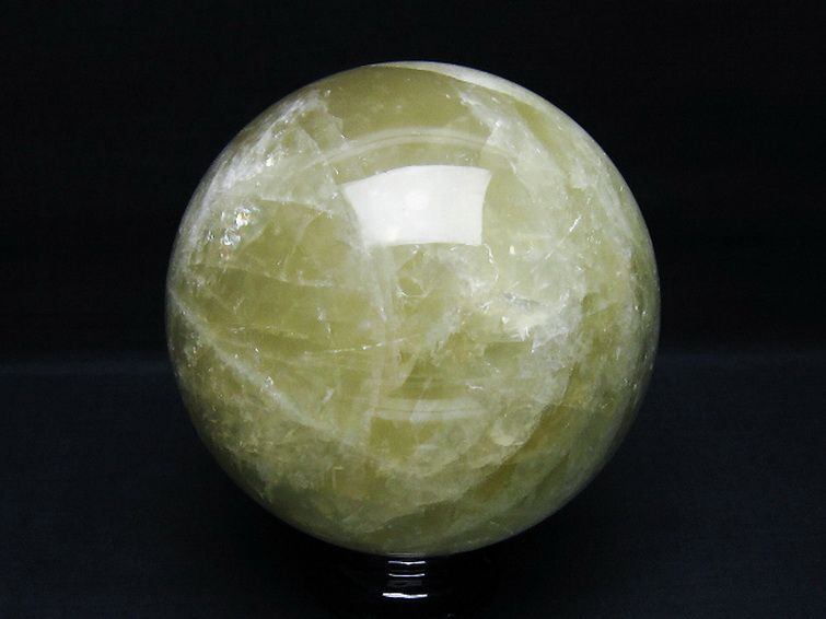 2.4Kg シトリン水晶 丸玉 125mm [t63-7801] 3枚目