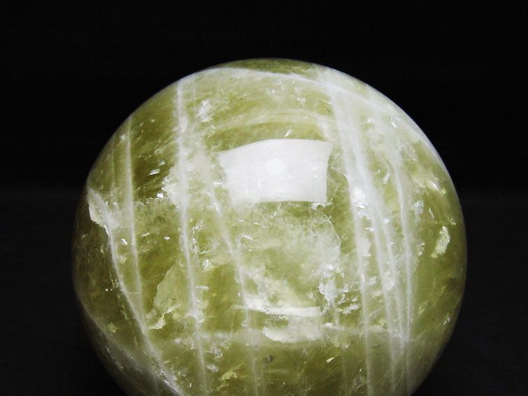 1.9Kg シトリン水晶 丸玉 115mm [t63-7826] 2枚目