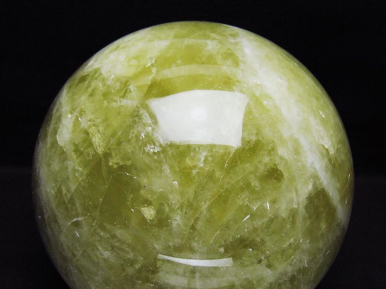 5.9Kg シトリン水晶 丸玉 165mm [T63-7836] 2枚目