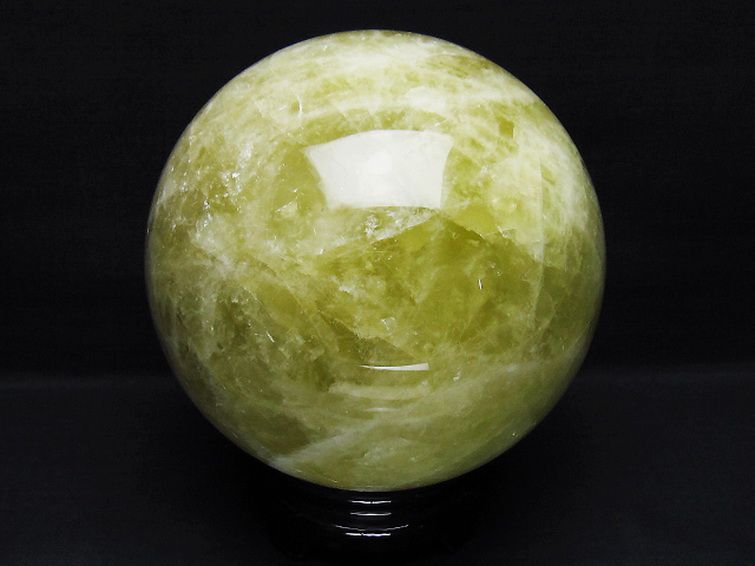 5.9Kg シトリン水晶 丸玉 165mm [T63-7836] 3枚目