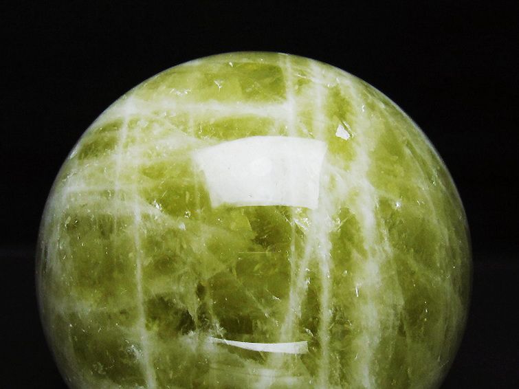 3.5Kg シトリン水晶 丸玉 140mm [t63-7846] 2枚目