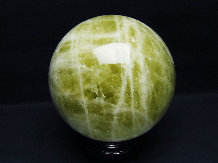 3.5Kg シトリン水晶 丸玉 140mm [t63-7846] 3枚目