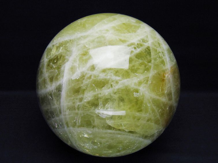 4.2Kg シトリン水晶 丸玉 150mm [T63-7850] 1枚目