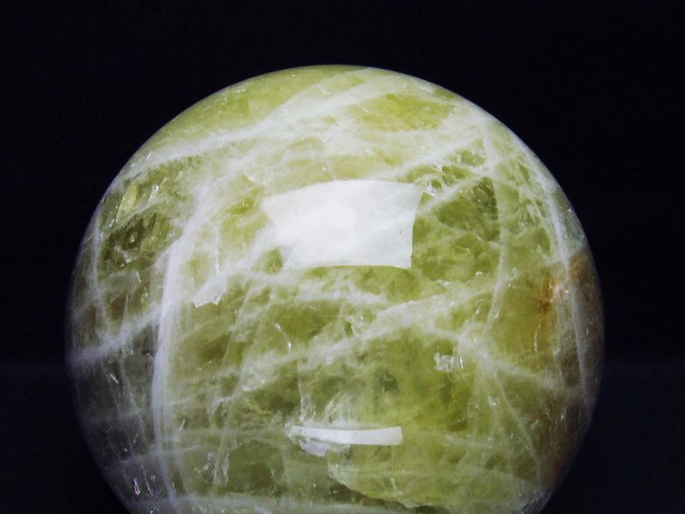 4.2Kg シトリン水晶 丸玉 150mm [T63-7850] 2枚目