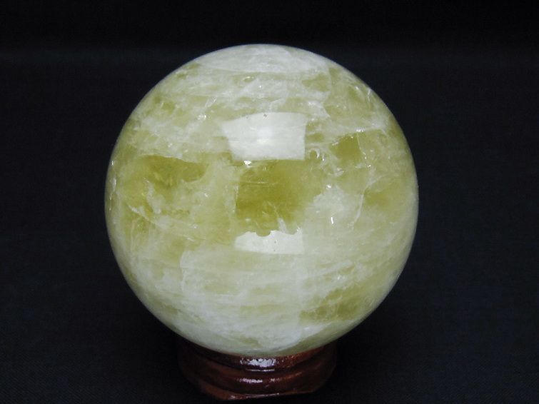 シトリン水晶 丸玉 60mm [t63-7904] 3枚目