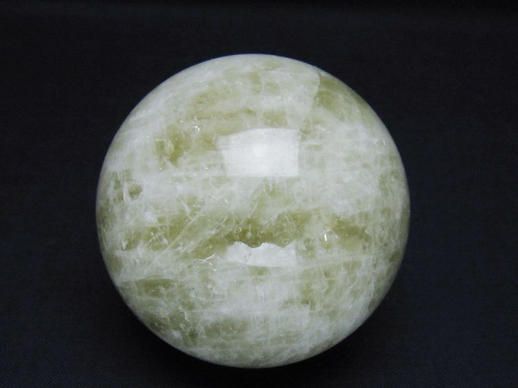 シトリン水晶 丸玉 63mm [t63-7908] 1枚目